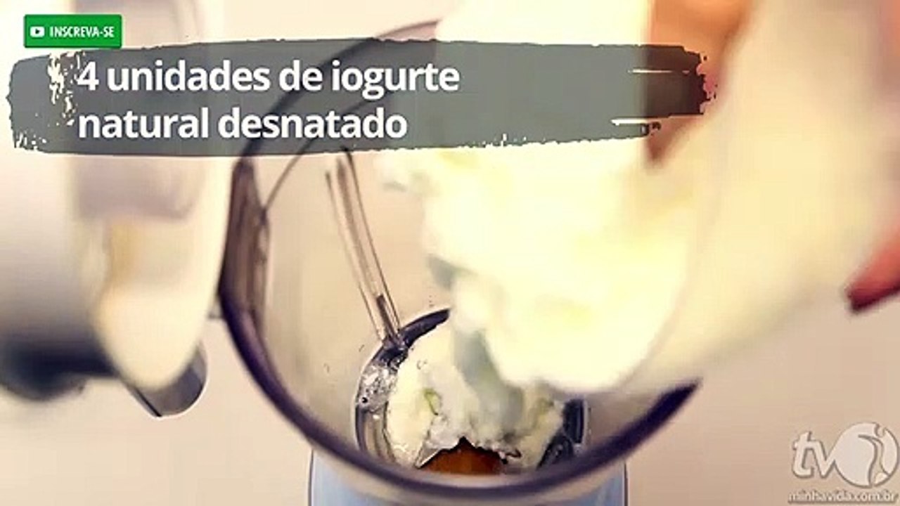 Frozen Iogurte de morango: sobremesa saudável l...