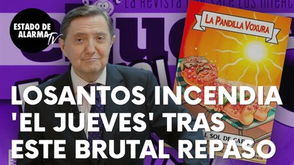 Federico Jiménez Losantos incendia la revista ‘El Jueves’ tras este brutal repaso: “So imbécil…”