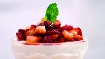 Mousse de iogurte: experimente em frutas vermelhas