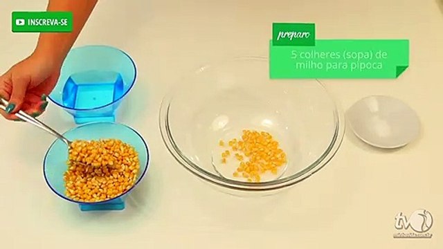 Pipoca sem óleo no micro-ondas: aprenda esta receita fácil e saudável