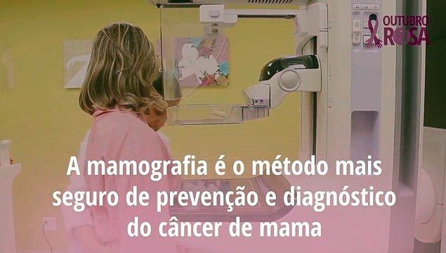 Outubro Rosa: mamografia anual aumenta chances de cura do câncer de mama