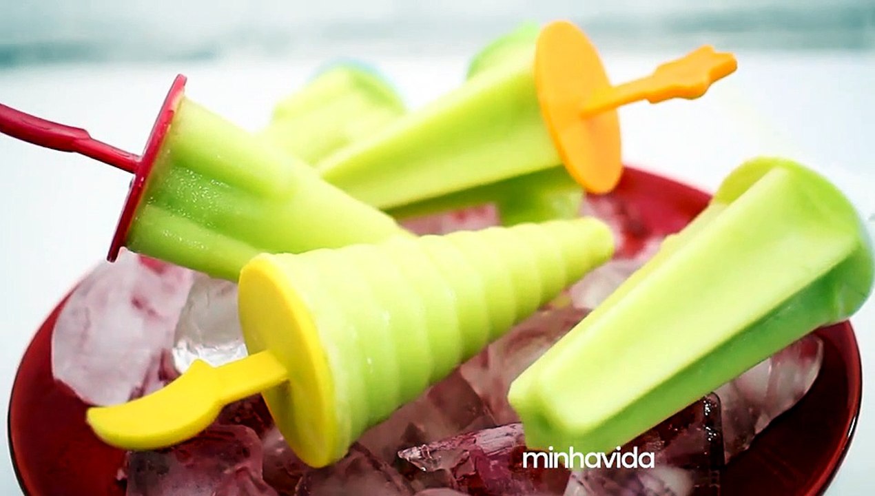 Picolé de abacate: refrescante e rico em gordur...