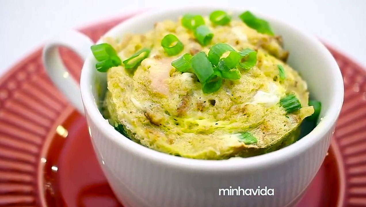 Quiche de caneca de micro-ondas: receita fácil de fazer e muito saborosa