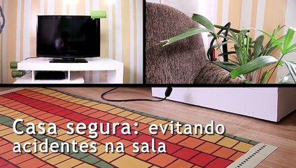 Segurança na sala: evite acidentes domésticos e proteja sua família