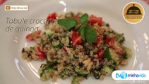 Receita de tabule de quinoa favorece a saúde do coração e dos músculos