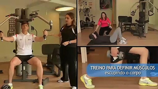 Treino de musculação: trabalhe pernas, braços, glúteos e panturrilhas