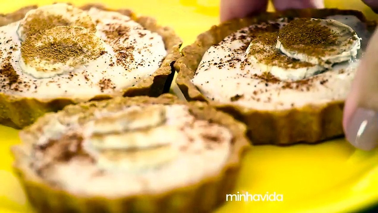 Tortinha de banana light: experimente esta receita super saudável e deliciosa