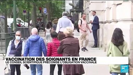 En France, le Conseil scientifique préconise une obligation vaccinale des soignants