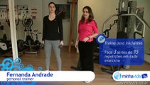 Treino de musculação: exercícios para pernas e braços