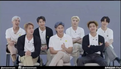 [ENG SUB] BTS AMAZON MUSIC  INTERVIEW [PART 2]