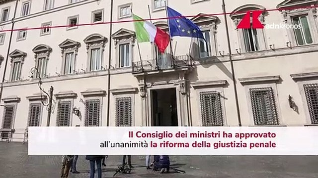 Giustizia, Cdm approva all'unanimità la riforma Cartabia