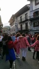 Imagen de las fiestas suspendidas de Lesaca, en Navarra. NAVARRACOM