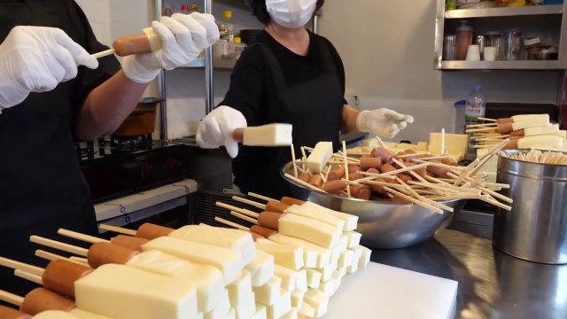 Cheese Hot Dog - Korean Street Food