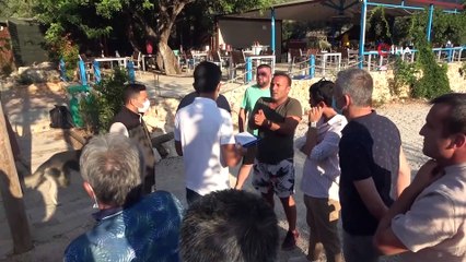 Kaş'ta kıyı işgali yapan işletme yıkıldı, plaj vatandaşa ücretsiz açıldı