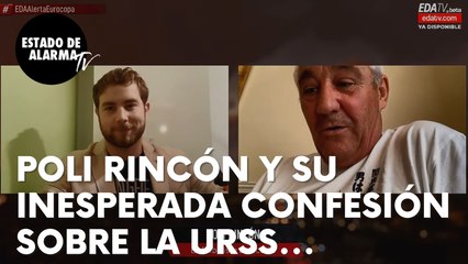 La confesión del ex futbolista español Poli Rincón sobre la URSS que no gusta a la izquierda