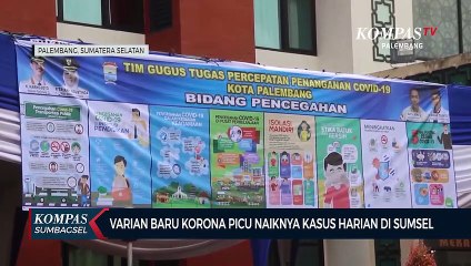Varian Baru Korona Picu Naiknya Kasus Harian Di Sumsel