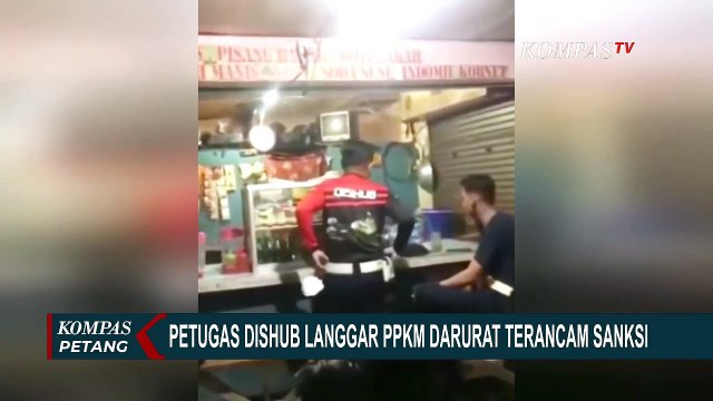 Petugas Dishub Langgar PPKM Darurat Terancam Sanksi