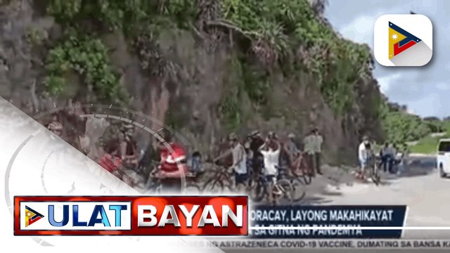 Bagong tourism products sa Boracay, layong makahikayat ng mas maraming turista sa gitna ng pandemya; DOT, nakikipag-ugnayan sa ilang ahensya para ilunsad ang workation tourism product