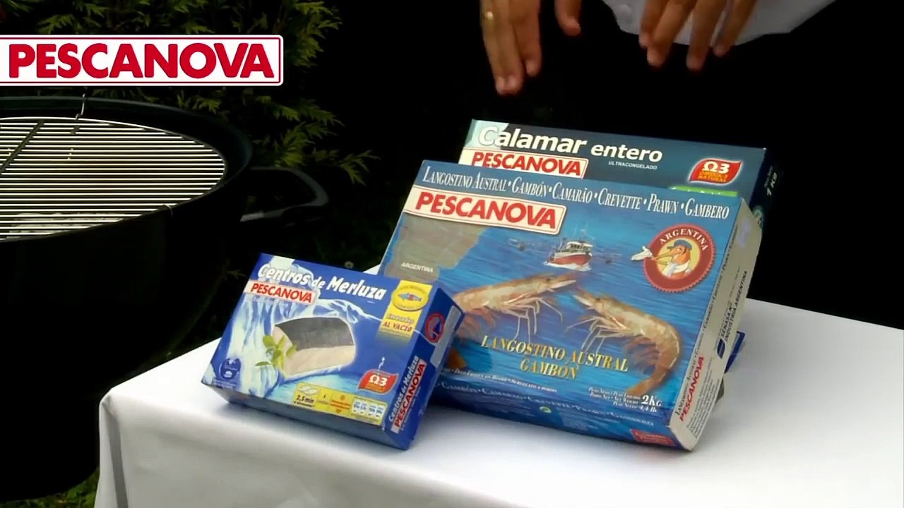 Cómo cocinar  una barbacoa de pescado y marisco