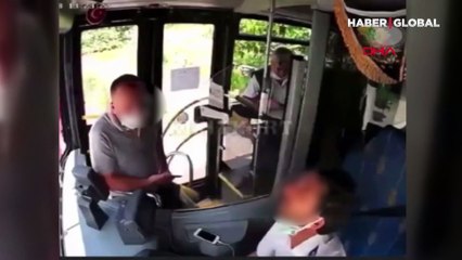 Kocaeli'de sürücü ile yolcu tartışmasının yeni görüntüleri ortaya çıktı