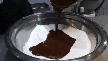 Chocolate Rice Brownie - Korean Street Food