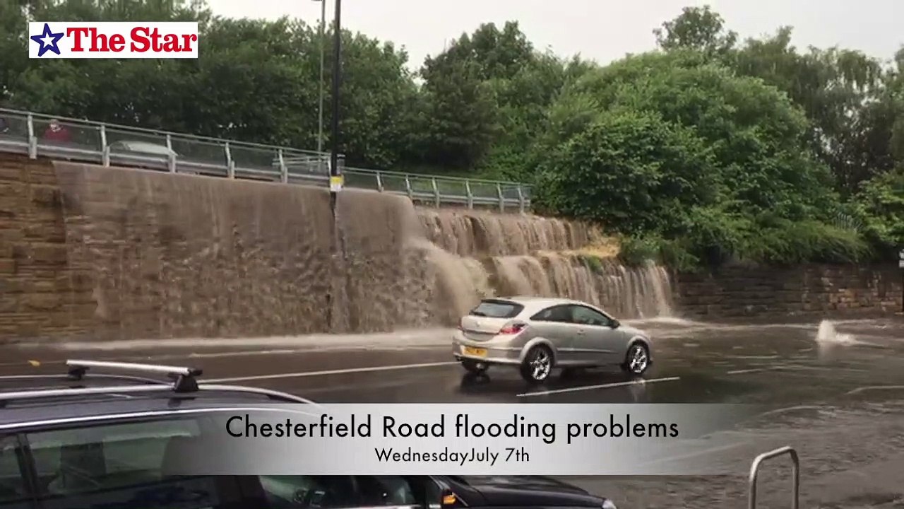 Chesterfield Road flooding problems