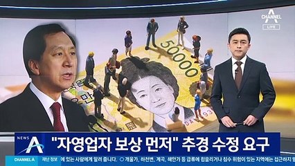 野 “자영업자 보상 먼저”…추경 예산안 수정 요구