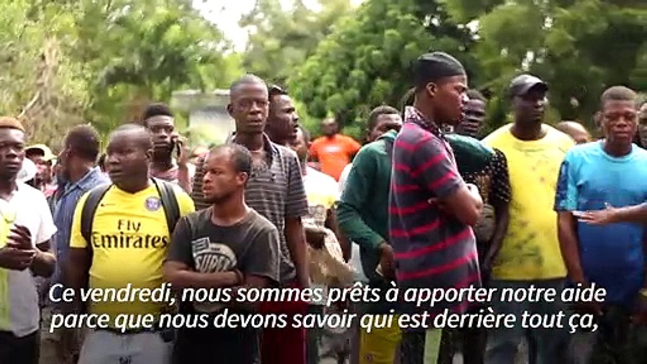 Les Haïtiens "consternés" par l'assassinat du président.