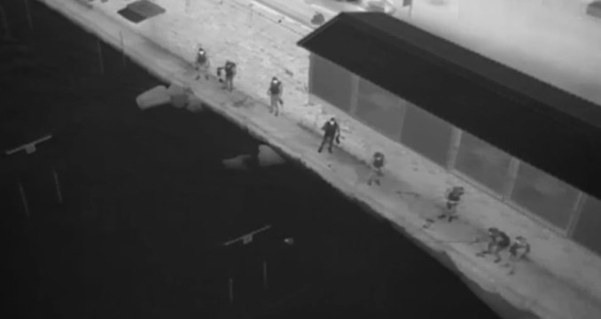 Padova - Dispersi in acqua , esercitazione dei Vigili del Fuoco (09.07.21)