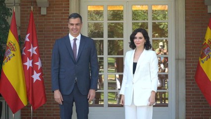 Pedro Sánchez se reúne con Isabel Díaz Ayuso