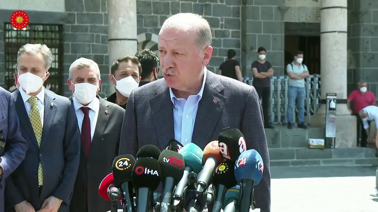 Erdoğan: Dicle’nin kuzularını çakallara kaptırmamak için gece gündüz çabalıyor, mücadele ediyoruz