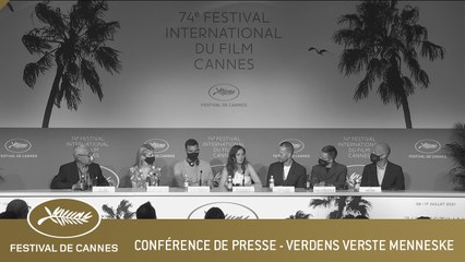 VERDENS VERSTE MENNESKE - CONFERENCE DE PRESSE - CANNES 2021 - VF