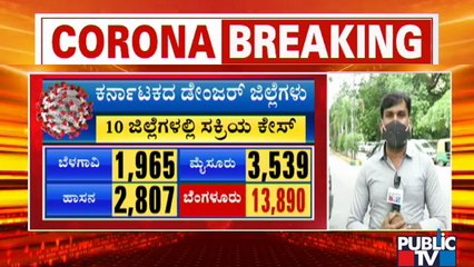 10 Districts Of Karnataka Have Highest Number Of Covid 19 Cases
