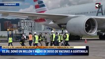 EE.UU. donó un millón y medio de dosis de vacunas a Guatemala