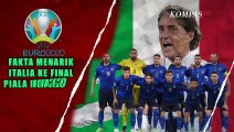 Italia ke Final Piala Eropa 2020, Tak Terkalahkan dalam 33 Laga Terakhir