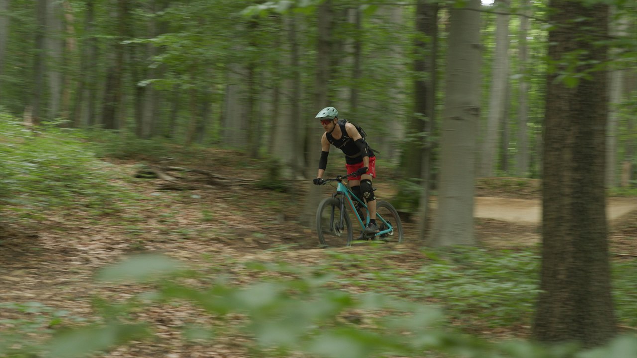 Mountainbiken am Wiener Stadtrand