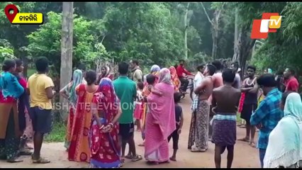 Villagers In Nilagiri Catch Thief, Tie Him Up With A Pole