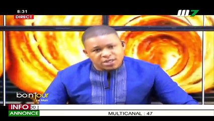 BONJOUR LE MALI DU 09 JUILLET 2021