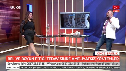 Op. Dr. Fatih Kırar | Ameliyatsız Bel ve Boyun Fıtığı Tedavileri  ( 16 ŞUBAT 2021 )