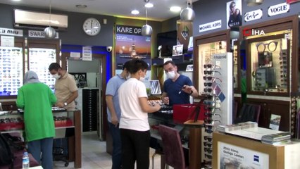 Güneş yüzünü gösterdi, güneş gözlüklerine talep arttı
