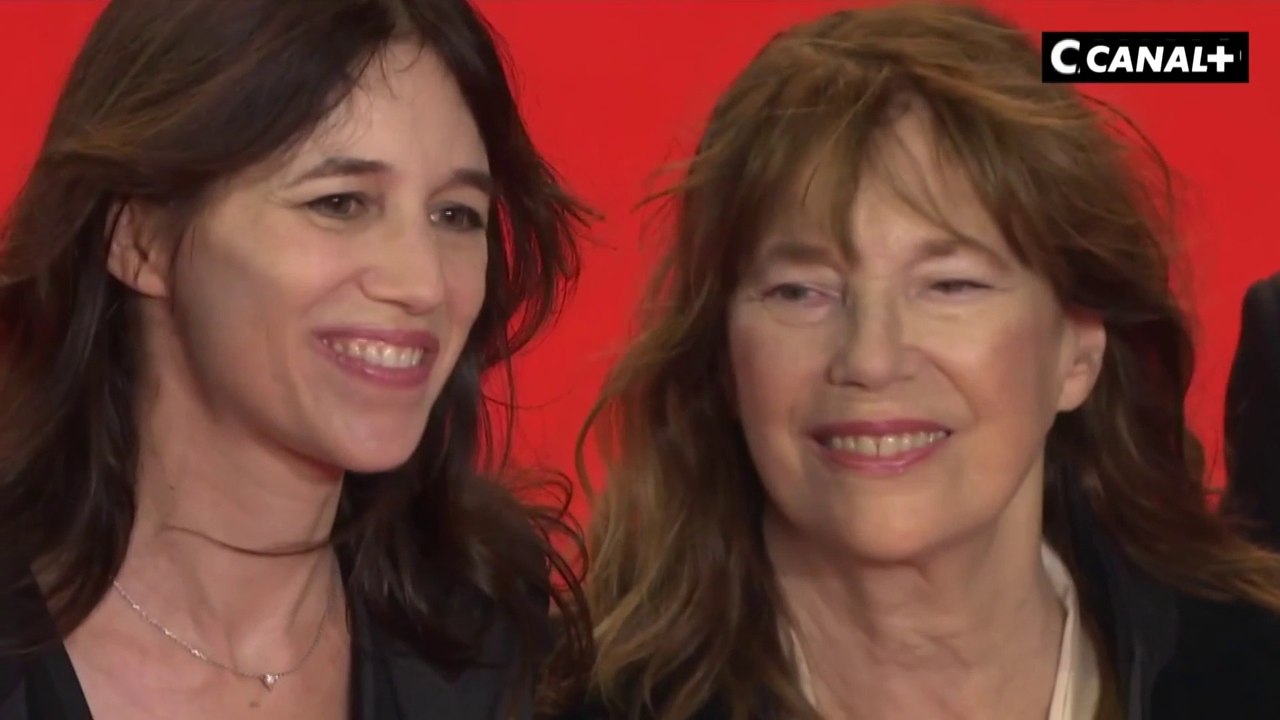 L'équipe du film "Jane Par Charlotte" avec Jane Birkin et Charlotte Gainsbourg - Cannes 2021