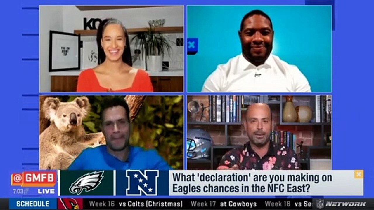 Good Morning Football Nate Burleson "Overrated" Jalen Hurts Making On