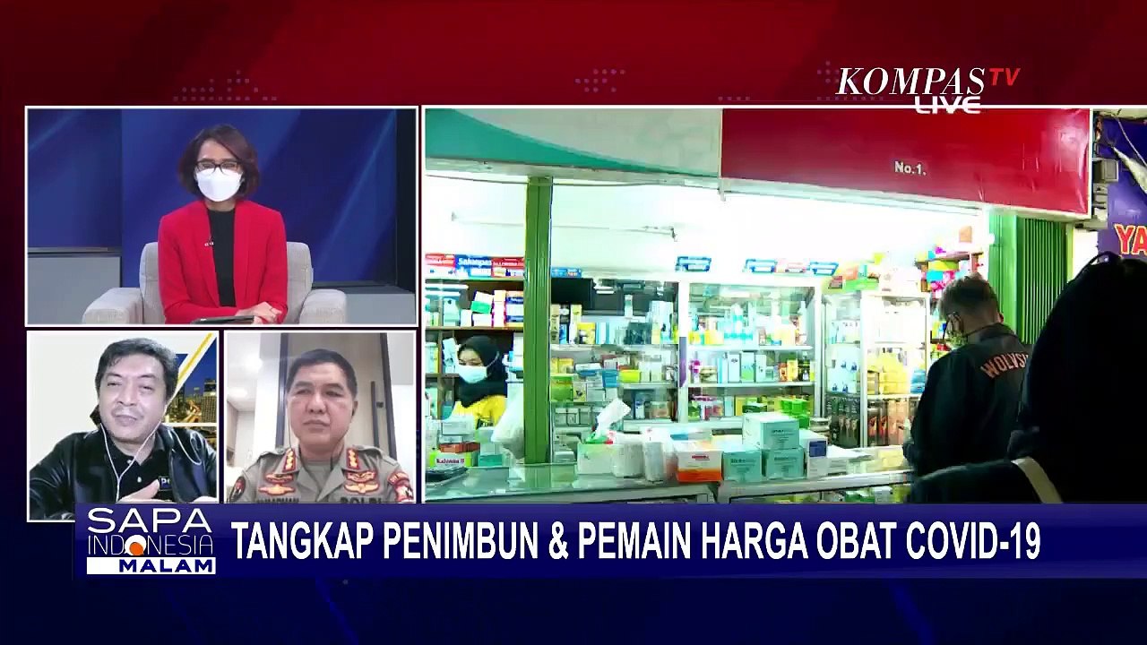 Penimbun dan Pemain Harga Obat Covid-19 Harus Ditindak Tegas