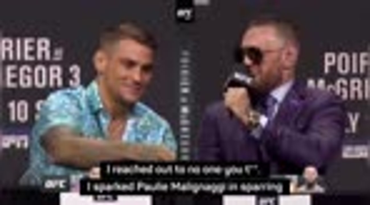 Classic Conor sparks fiery war of words with Poirier
