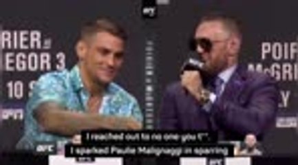 Classic Conor sparks fiery war of words with Poirier