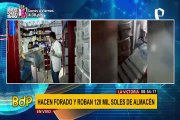 Hacen forado y se llevan 120 soles de almacén en La Victoria