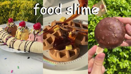 Satisfying Food Slime Compilation | Cute Slime TikTok Compilation of the Year | Relaxing Slime Asmr | My Pumpkin