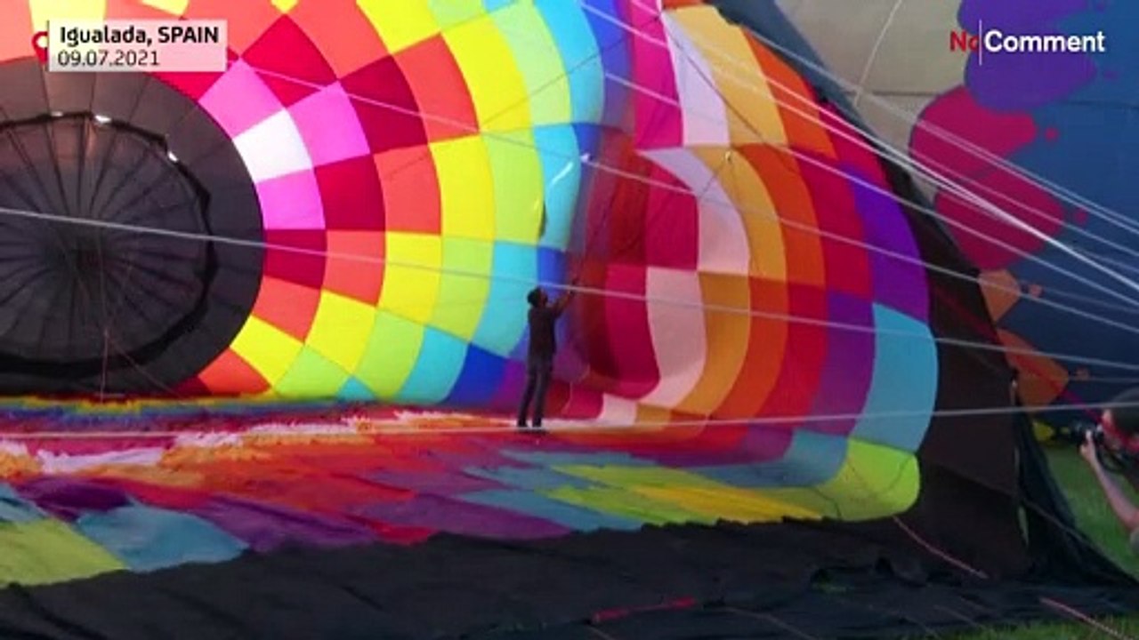 L'Espagne, terre de montgolfières le temps d'un festival