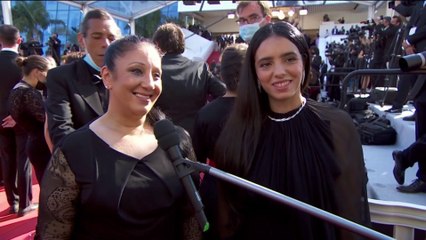 Hafsia Herzi : "J'ai eu tout de suite un coup de foudre artistique pour Halima" - CANNES 2021