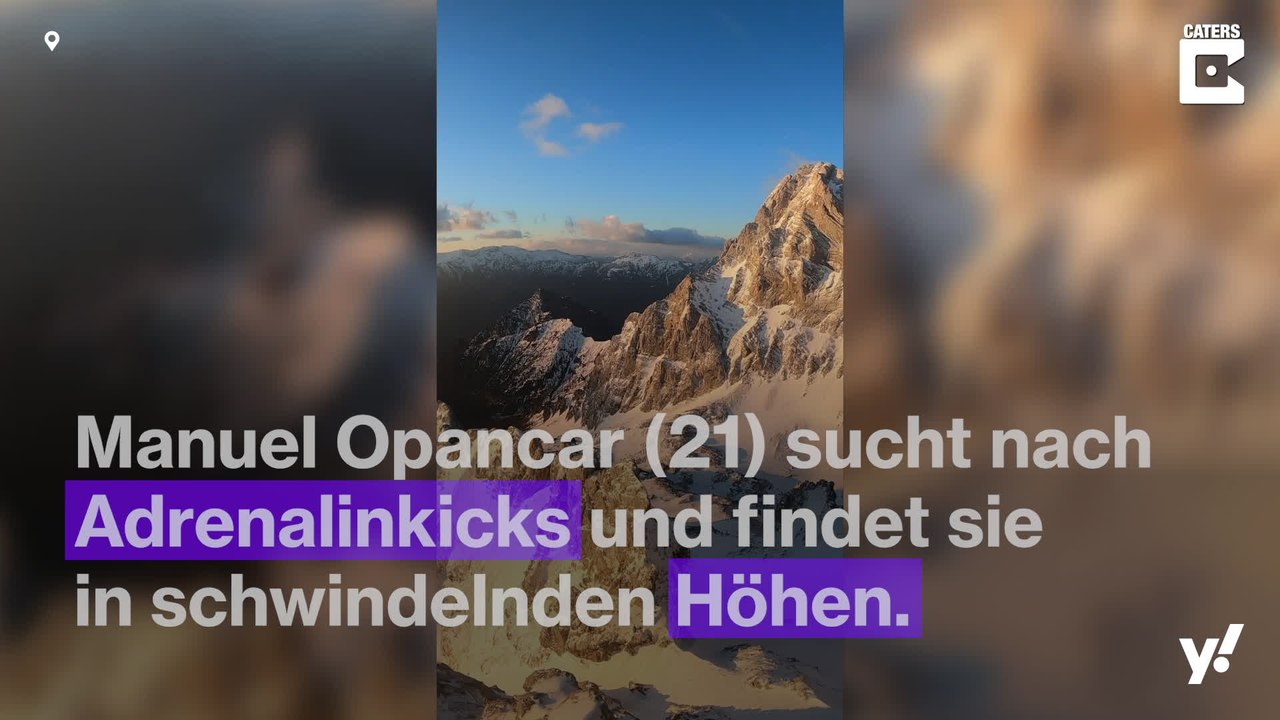 Einmalige Aussicht von Berggipfel über Wien